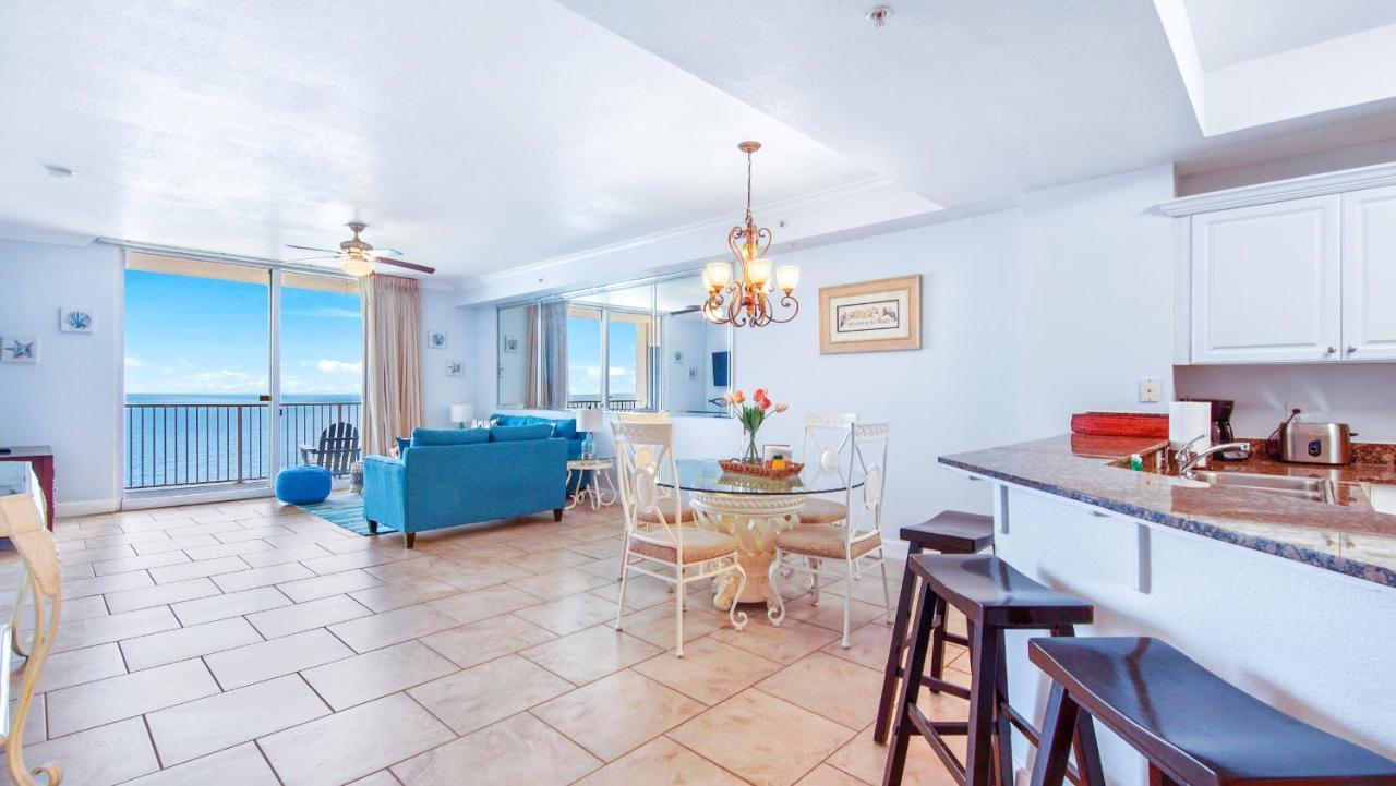פנמה סיטי ביץ' Beachfront Spacious Renovated Condo - Pools, Hot Hub, Spa - Walk To Pier Park In Pcb מראה חיצוני תמונה