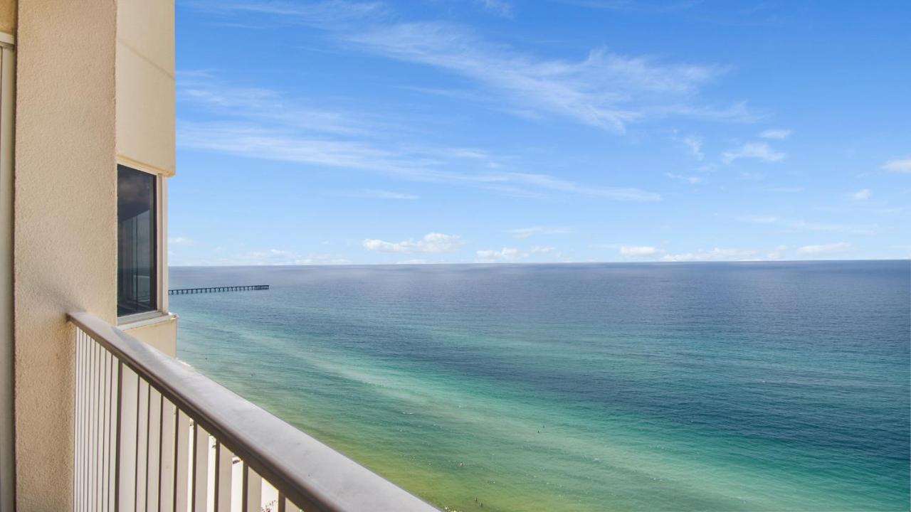פנמה סיטי ביץ' Beachfront Spacious Renovated Condo - Pools, Hot Hub, Spa - Walk To Pier Park In Pcb מראה חיצוני תמונה